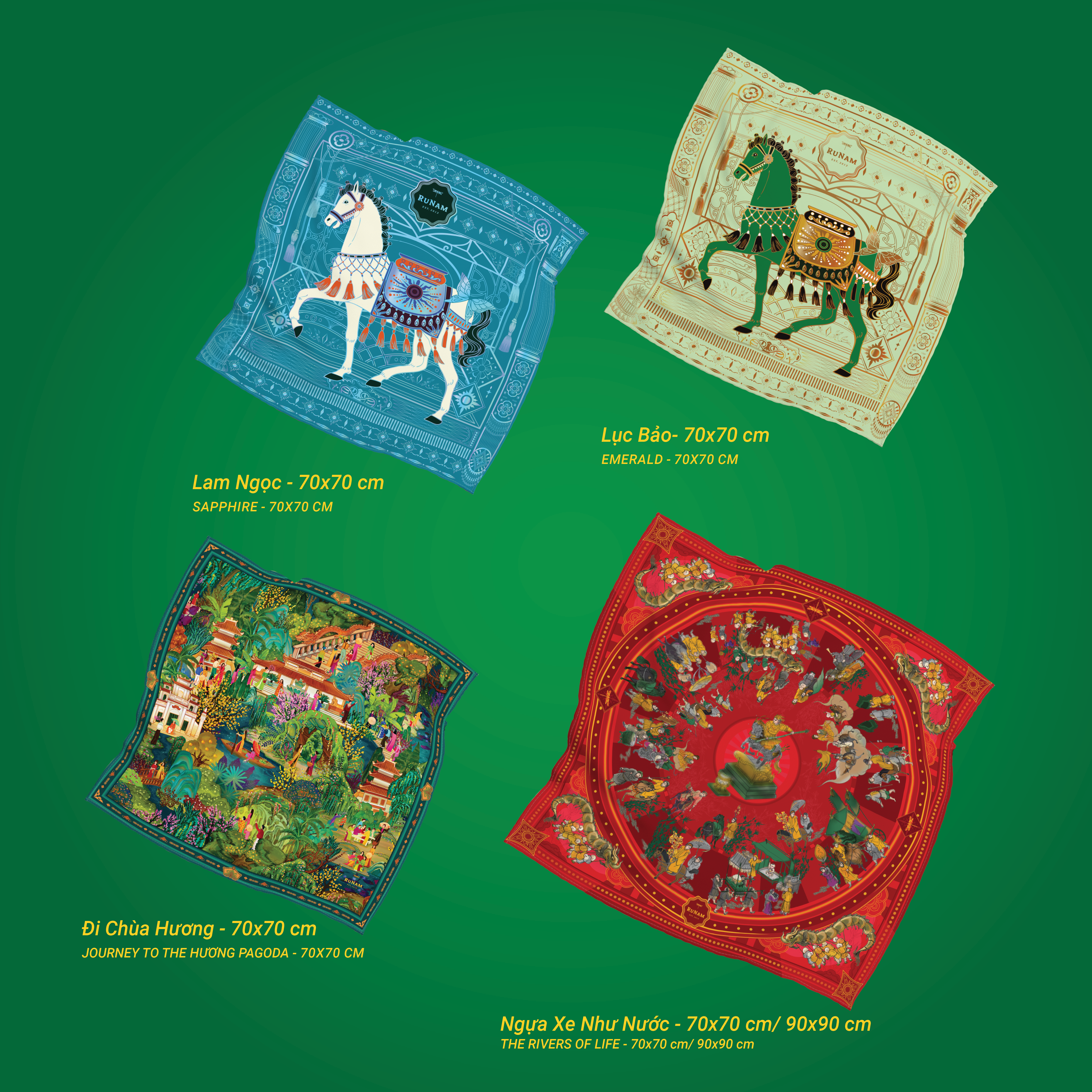 SILKEN ELEGANCE  ( 70 x 70cm )